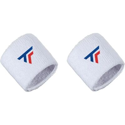 Zestaw opasek na nadgarstek Tecnifibre - Absorbujące pot, Wygodne, Szerokie Zestaw opasek na nadgarstek Tecnifibre - Absorbujące pot, Wygodne, Szerokie