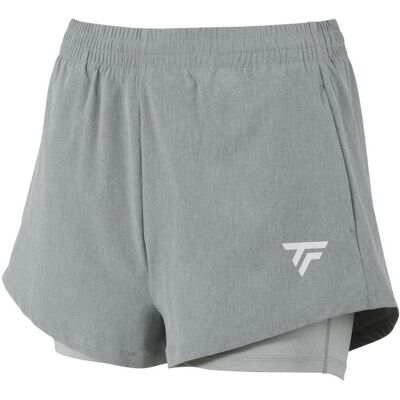 Short da tennis donna Tecnifibre Team Short - Argento Short da tennis donna Tecnifibre Team Short - Argento