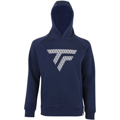 Felpa con Cappuccio Tecnifibre Marine - Maglieria Tennis Uomo Felpa con Cappuccio Tecnifibre Marine - Maglieria Tennis Uomo