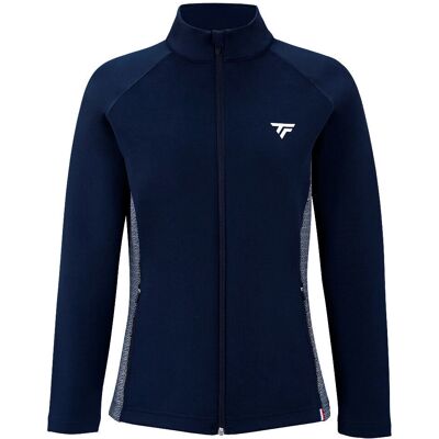 Tecnifibre Tour Damen Tennissweatshirt - Blau Tecnifibre Tour Damen Tennissweatshirt - Blau