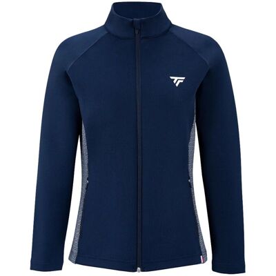 Tecnifibre Tour Blau Tennissweatshirt - Tenniskleidung für Damen Tecnifibre Tour Blau Tennissweatshirt - Tenniskleidung für Damen