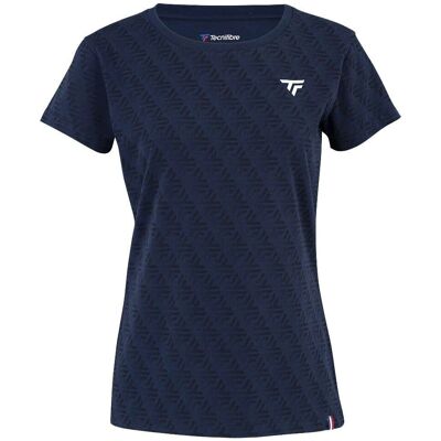 Tecnifibre - Graphic Stretch - Niebieski - L - T-Shirt Tecnifibre - Graphic Stretch - Niebieski - L - T-Shirt