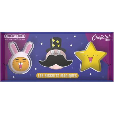 Chefclub - Emporte-pièces - Les Biscuits Magiques - Publicité Chefclub - Emporte-pièces - Les Biscuits Magiques - Publicité