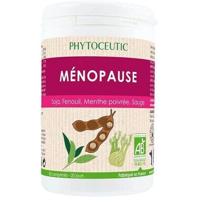Ménopause Bio Phytoceutic - 80 comprimés - Complément alimentaire bio - Publicité Ménopause Bio Phytoceutic - 80 comprimés - Complément alimentaire bio - Publicité