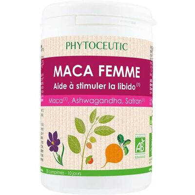 Phytoceutic Maca Femme Bio 30 Comprimés - Complément alimentaire - Publicité Phytoceutic Maca Femme Bio 30 Comprimés - Complément alimentaire - Publicité