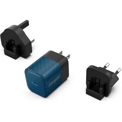 Energizer Ultimate - Multiplug GaN 20W PD Netzladegerät - Blau Energizer Ultimate - Multiplug GaN 20W PD Netzladegerät - Blau