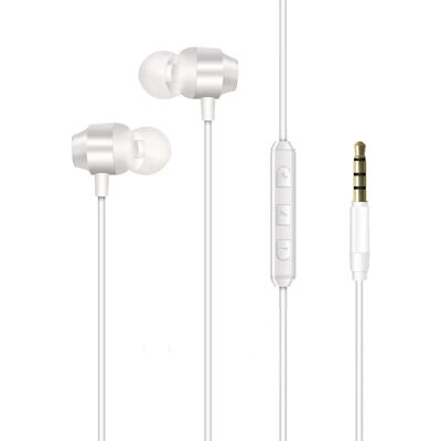 Casque Energizer CIA10 Blanc - Câble 3,5 mm Casque Energizer CIA10 Blanc - Câble 3,5 mm