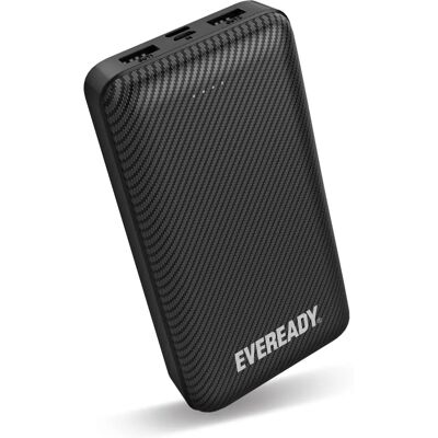 Eveready PX20B Powerbank - 20000 mAh, Dual USB-A, Compact - Powerbank Eveready PX20B Powerbank - 20000 mAh, Dual USB-A, Compact - Powerbank