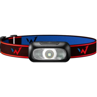 Lampe frontale Wonder WT1101H - 110 lumens, Rechargeable, IP44 - Publicité Lampe frontale Wonder WT1101H - 110 lumens, Rechargeable, IP44 - Publicité