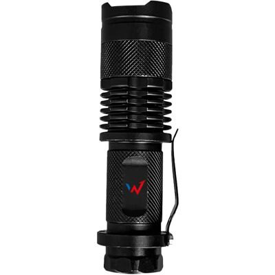 Lampe de poche LED Wonder WT501S - 70 lumens, pile AA - Publicité Lampe de poche LED Wonder WT501S - 70 lumens, pile AA - Publicité