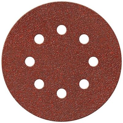 SCID - 125mm - Körnung 60 - 8 Löcher - Schleifscheibe SCID - 125mm - Körnung 60 - 8 Löcher - Schleifscheibe