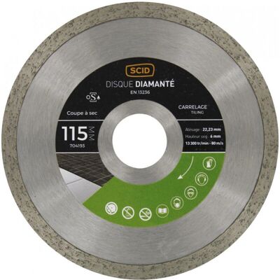 SCID - Universal 115 - Diamantscheibe SCID - Universal 115 - Diamantscheibe