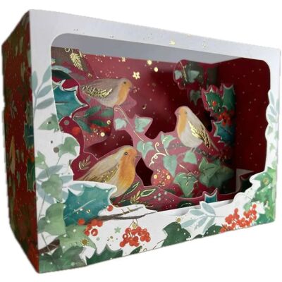 Pictura - PI23352 - 3D Pop-up - Χριστουγεννιάικη Κάρτα - Greeting Card Pictura - PI23352 - 3D Pop-up - Χριστουγεννιάικη Κάρτα - Greeting Card