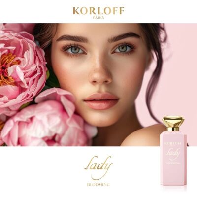 Korloff Lady Blooming Eau de Parfum - Donna - Floreale Fruttato Agrumato Korloff Lady Blooming Eau de Parfum - Donna - Floreale Fruttato Agrumato
