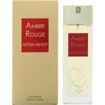 Alyssa Ashley Ambre Rouge Eau de Parfum - 100ml - Publicité Alyssa Ashley Ambre Rouge Eau de Parfum - 100ml - Publicité