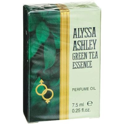 Huile de parfum à la thé vert Alyssa Ashley - Unisexe 7,5ml - Publicité Huile de parfum à la thé vert Alyssa Ashley - Unisexe 7,5ml - Publicité