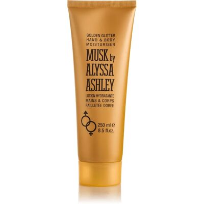 Alyssa Ashley Musk - Lozione corpo con glitter e idratante Alyssa Ashley Musk - Lozione corpo con glitter e idratante