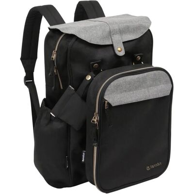 Sac à langer Escapade Gris Renolux - Diaper Bag - Publicité Sac à langer Escapade Gris Renolux - Diaper Bag - Publicité