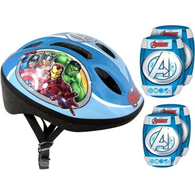 Barnhjelm och skyddssats Marvel Avengers Barnhjelm och skyddssats Marvel Avengers