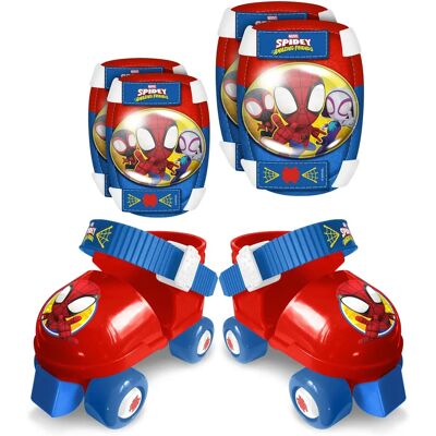 Marvel Stamp Spidey Kinderskates - Verstellbar Blau/Rot Marvel Stamp Spidey Kinderskates - Verstellbar Blau/Rot