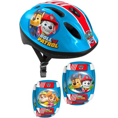 Casque ajustable Paw Patrol et Ensemble de Protection - 50-56cm - Publicité Casque ajustable Paw Patrol et Ensemble de Protection - 50-56cm - Publicité