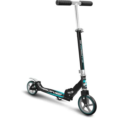 Stamp Carbon Zwart Verstelbare Opvouwbare Scooter - Scooter Stamp Carbon Zwart Verstelbare Opvouwbare Scooter - Scooter