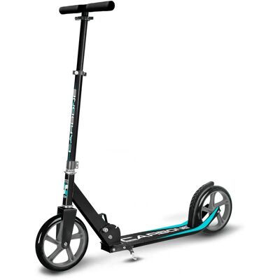 Trottinette Pliable Noire Stamp - Scooter - Publicité Trottinette Pliable Noire Stamp - Scooter - Publicité