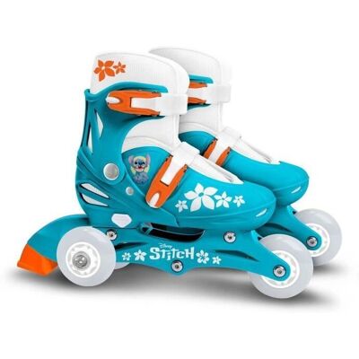 DISNEY Stitch 2-in-1 Inline Skates - 3 wielen - Maat 27-30 DISNEY Stitch 2-in-1 Inline Skates - 3 wielen - Maat 27-30