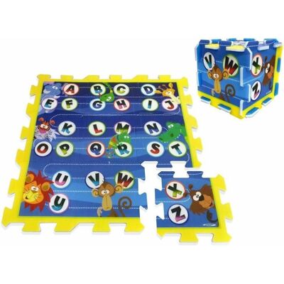 Dschungel Tier Puzzle - Lernmatte für Kinder Dschungel Tier Puzzle - Lernmatte für Kinder