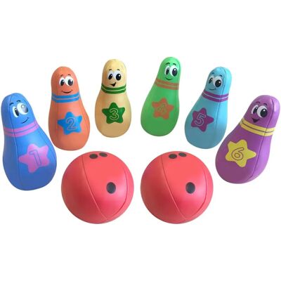 Stamp Foam Bowling Set - Für Kinder Indoor Stamp Foam Bowling Set - Für Kinder Indoor