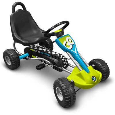 SKIDS CONTROL Go-Kart J679001 - Kart à Pédales avec Contrôle de Glissement - Publicité SKIDS CONTROL Go-Kart J679001 - Kart à Pédales avec Contrôle de Glissement - Publicité