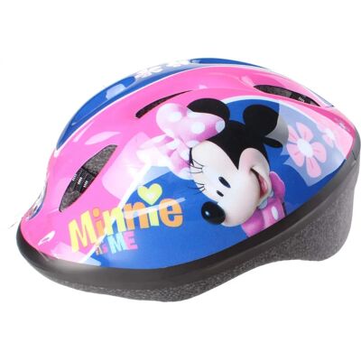 Casco rosa de Minnie Mouse de Disney con protectores - Set de casco y protecciones Casco rosa de Minnie Mouse de Disney con protectores - Set de casco y protecciones