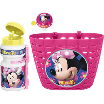 Zestaw akcesoriów Minnie - Wyposażenie roweru dla dzieci Zestaw akcesoriów Minnie - Wyposażenie roweru dla dzieci
