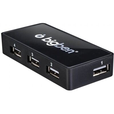 Bigben Interactive PS4 Multihub - 4 USB-Ports - Schwarz Bigben Interactive PS4 Multihub - 4 USB-Ports - Schwarz