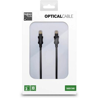 Câble Optique Bigben pour Xbox One - 2m Noir - Publicité Câble Optique Bigben pour Xbox One - 2m Noir - Publicité