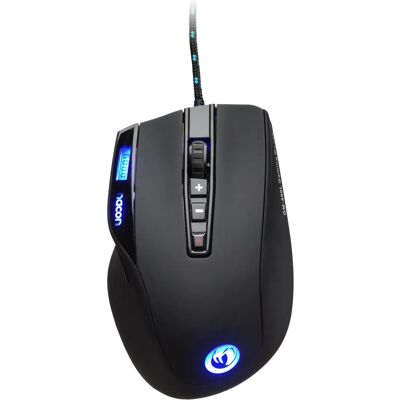Souris de jeu laser Nacon PCGM-400L - 10 boutons, 6000 DPI - Publicité Souris de jeu laser Nacon PCGM-400L - 10 boutons, 6000 DPI - Publicité