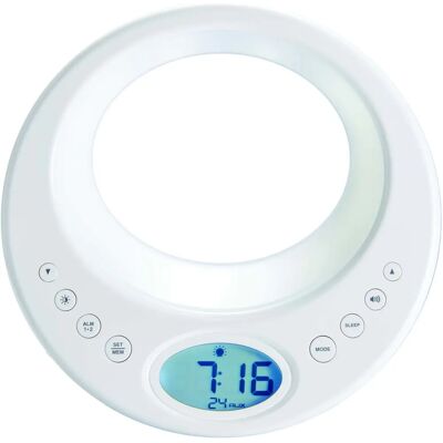 Thomson CL201 Digital Weiß Radio-Wecker Thomson CL201 Digital Weiß Radio-Wecker