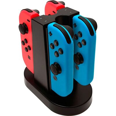 Bigben Interactive Nintendo Switch Fyrstegs laddstation - Joy-Con-laddare Bigben Interactive Nintendo Switch Fyrstegs laddstation - Joy-Con-laddare