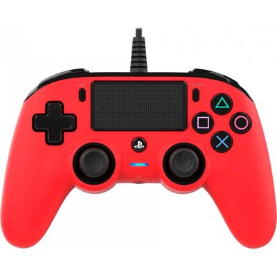 Nacon Wired Compact Controller - Red Nacon Wired Compact Controller - Red