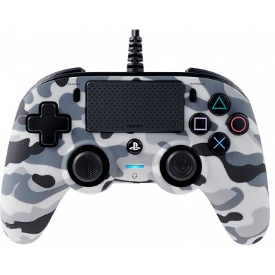 Nacon Bedrade Compacte Controller - Camouflage Grijs Nacon Bedrade Compacte Controller - Camouflage Grijs