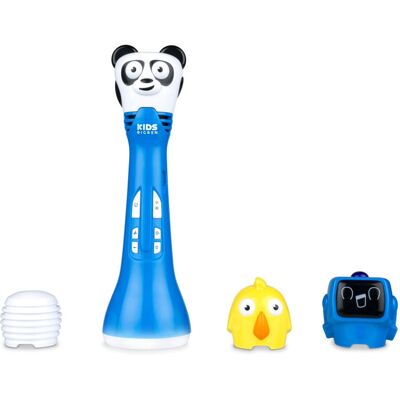 Microfone Bigben AU385465 - Azul - 2-em-1 Karaoke e Alto-falante Microfone Bigben AU385465 - Azul - 2-em-1 Karaoke e Alto-falante