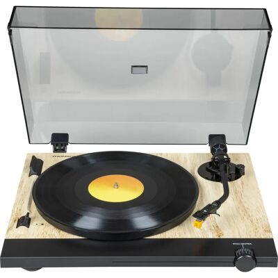 Tocador de vinil Thomson TT702 - Madeira/Alumínio - 33/45 RPM Tocador de vinil Thomson TT702 - Madeira/Alumínio - 33/45 RPM