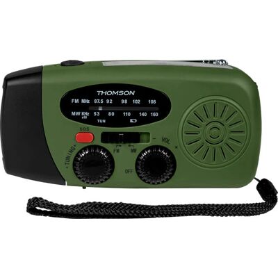 Radio portable Thomson RT260 - Lampe de Secours FM/AM Radio portable Thomson RT260 - Lampe de Secours FM/AM