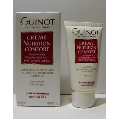 Crème Nutri Confort Guinot - Peau sèche - Publicité Crème Nutri Confort Guinot - Peau sèche - Publicité