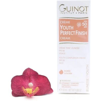 Guinot Youth Perfect Finish SPF50 Golden Face Cream - Face Cream Guinot Youth Perfect Finish SPF50 Golden Face Cream - Face Cream