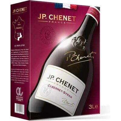 J.P. Chenet Cabernet-Syrah Red Wine - 3L Bag in Box J.P. Chenet Cabernet-Syrah Red Wine - 3L Bag in Box