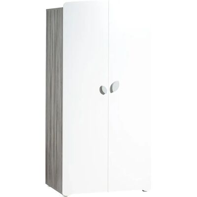Armoire Baby Price Leaf MDF Blanc 2 Portes - Sécurité Enfant Armoire Baby Price Leaf MDF Blanc 2 Portes - Sécurité Enfant