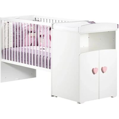 Ensemble Lit Bébé et Chambre Junior Blanc Baby Price - Convertible - Publicité Ensemble Lit Bébé et Chambre Junior Blanc Baby Price - Convertible - Publicité