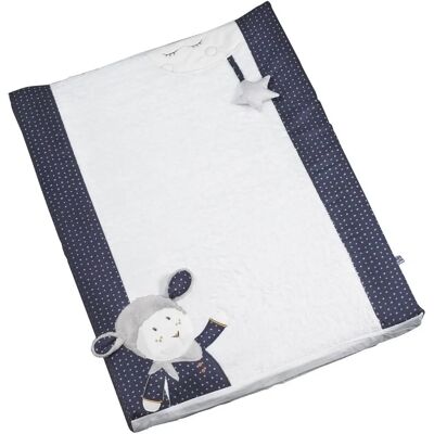 Matelas à langer coton bleu Merlin - Petit - Publicité Matelas à langer coton bleu Merlin - Petit - Publicité