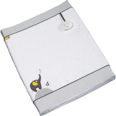 Sauthon Babyfan Biały Bawełniany Podkład Do Przewijania - Trwały i Miękki Sauthon Babyfan Biały Bawełniany Podkład Do Przewijania - Trwały i Miękki